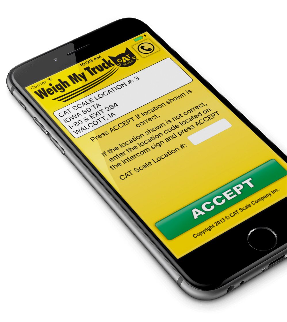 Cat Scale App: How does it work? - Simons Trucking